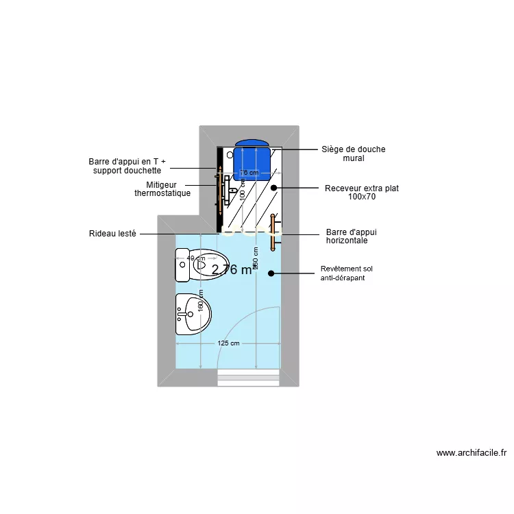 Vrai Projet POUSSET. Plan de 