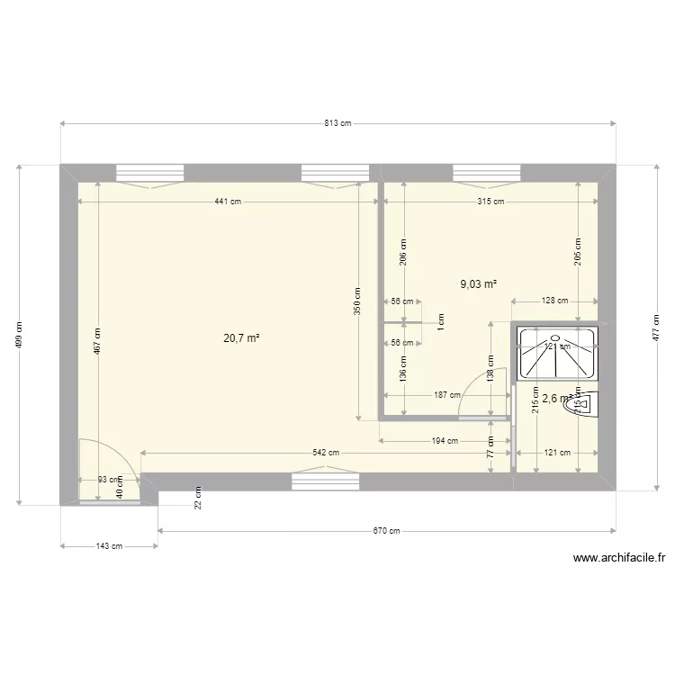 tondutti base 3. Plan de 3 et 32 m² tondutti base 3. Plan de 3 et 32 m²