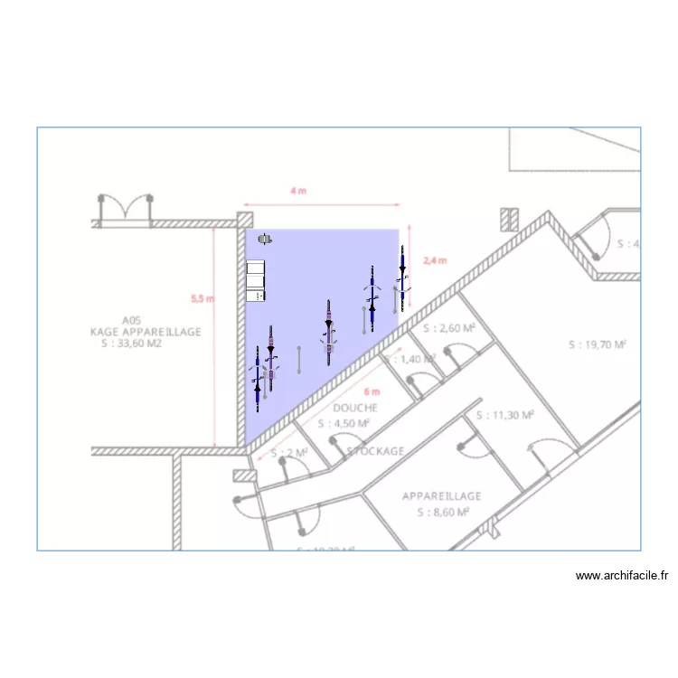 CPAM Villers les Nancy. Plan de 