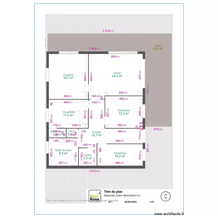 Musa k&ouml;y . Plan de 