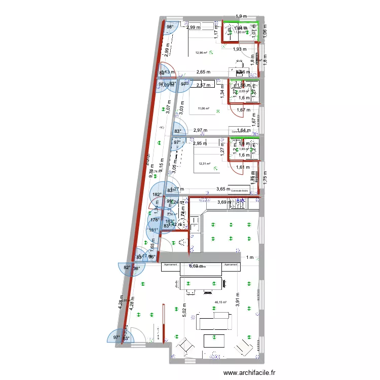 Jean Poisson V4. Plan de 