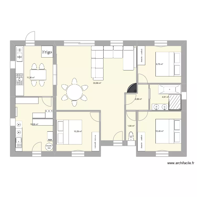 Boz 1.0. Plan de 9 et 98 m² Boz 1.0. Plan de 9 et 98 m²