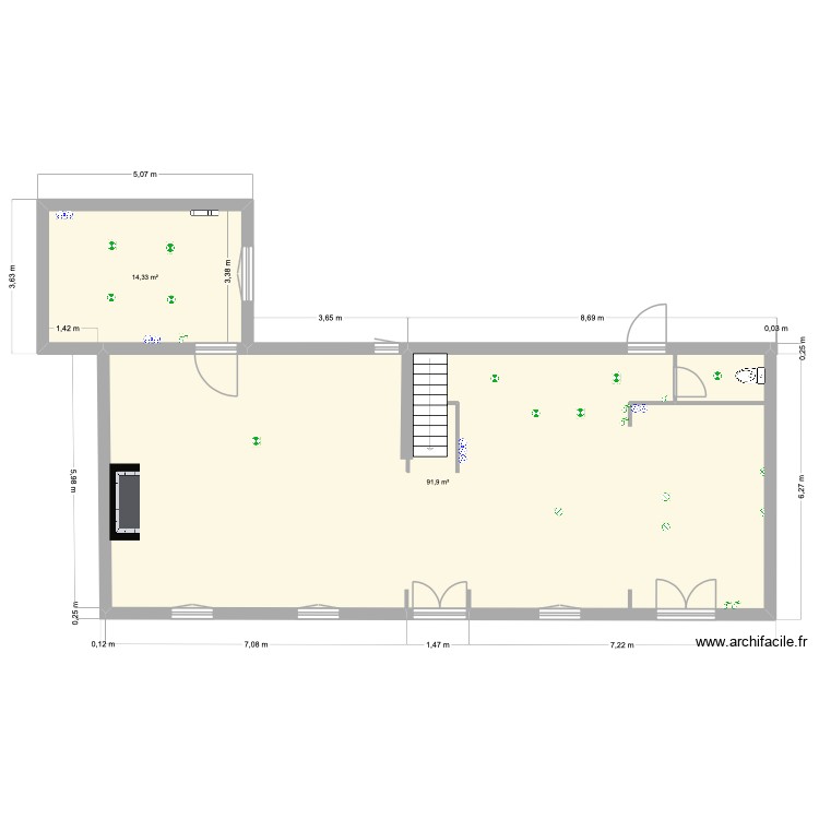 Elec RDC. Plan de 0 pièce et 0 m2