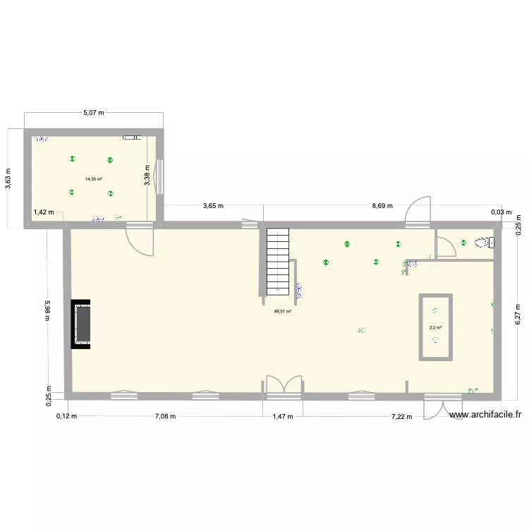 Elec RDC. Plan de 3 et 108 m² Elec RDC. Plan de 3 et 108 m²