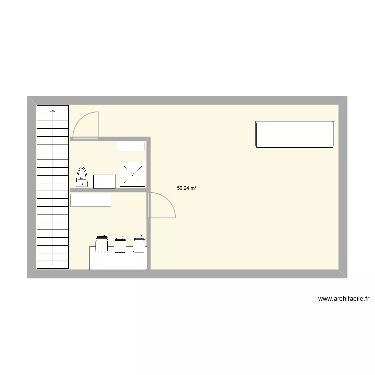 sous sol. Plan de sous sol. Plan de