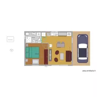 Maison 35 m2 avec galerie
