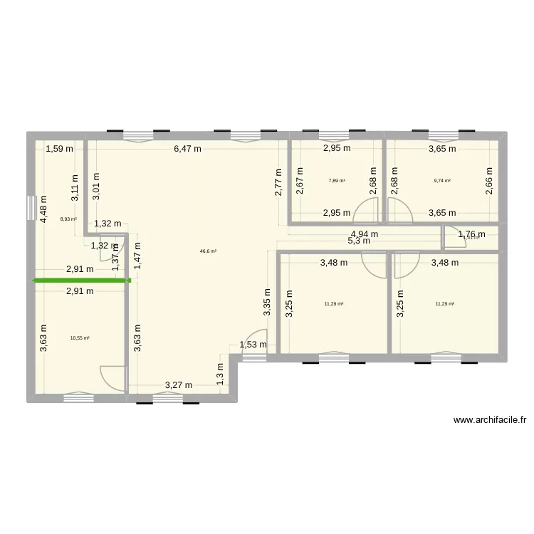 plan mur de base. Plan de 8 et 108 m² plan mur de base. Plan de 8 et 108 m²