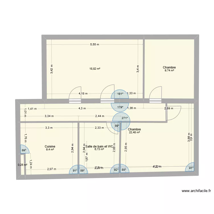 plan modifié Dod. Plan de 6 et 67 m² plan modifié Dod. Plan de 6 et 67 m²