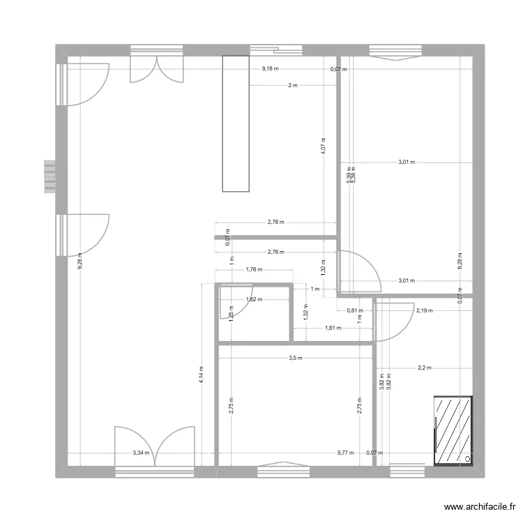 Comp&egrave;re Guilleri 2026 02 21 02. Plan de 2  et 83 m²