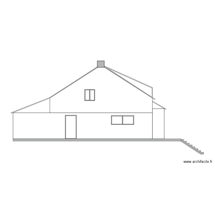 plan 50/coté. Plan de 0 pièce et 0 m2