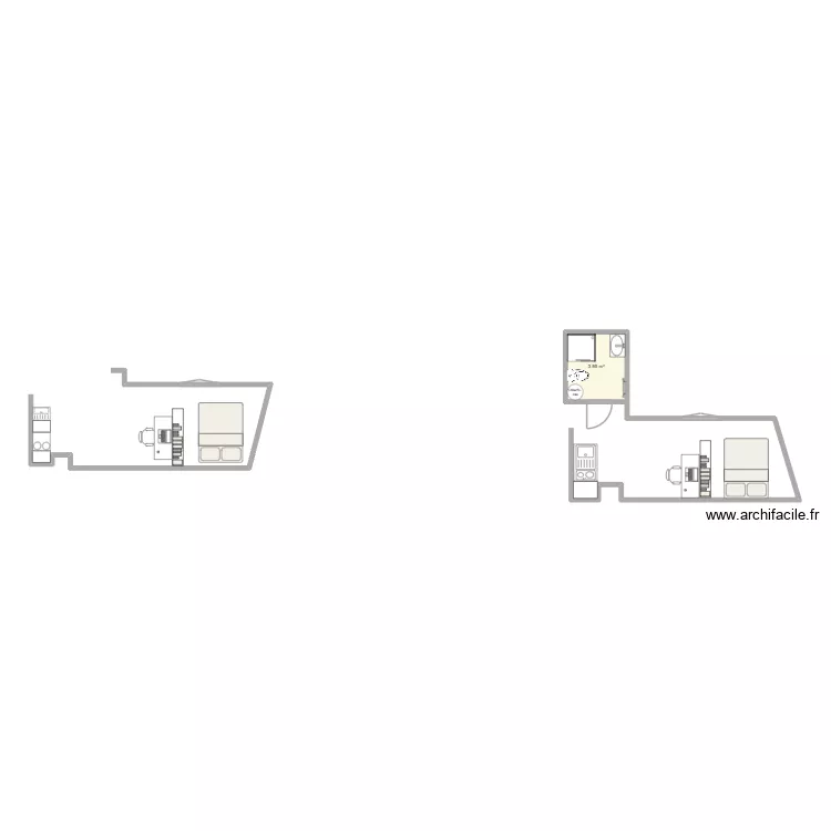 AppartRemi. Plan de 1 et 4 m² AppartRemi. Plan de 1 et 4 m²