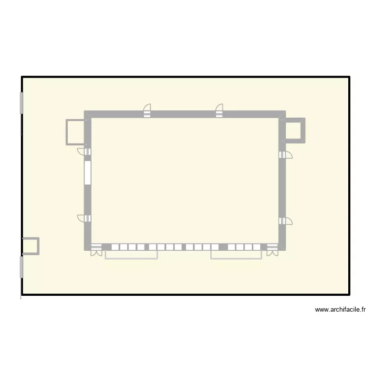 ildc. Plan de 5 pièces et 199 m²