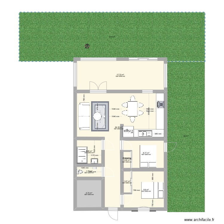 ayguade renovation. Plan de 9 pièces et 80 m2