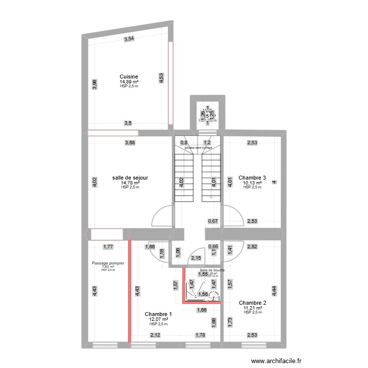 differdange 12. Plan de 0 pièce et 0 m2