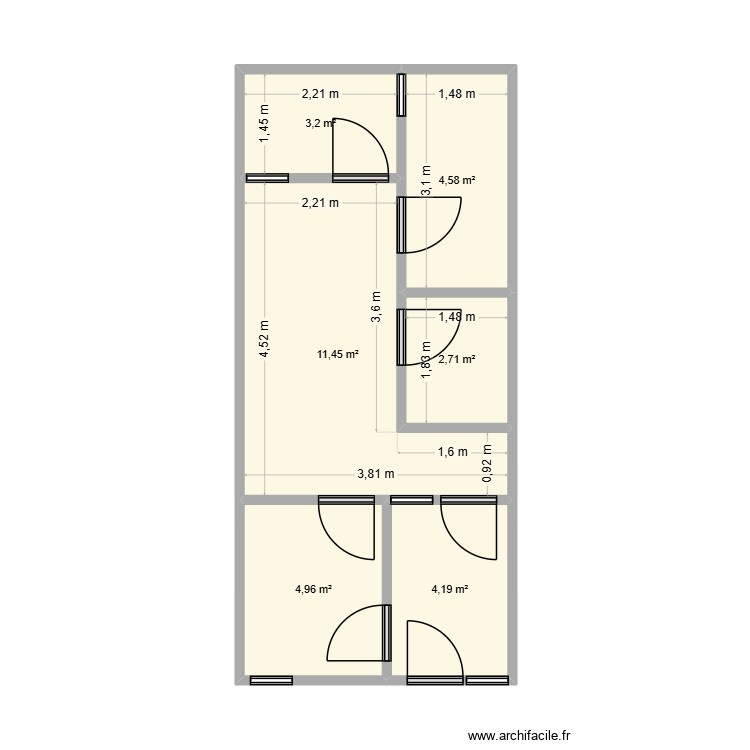01STUDIO. Plan de 0 pièce et 0 m2