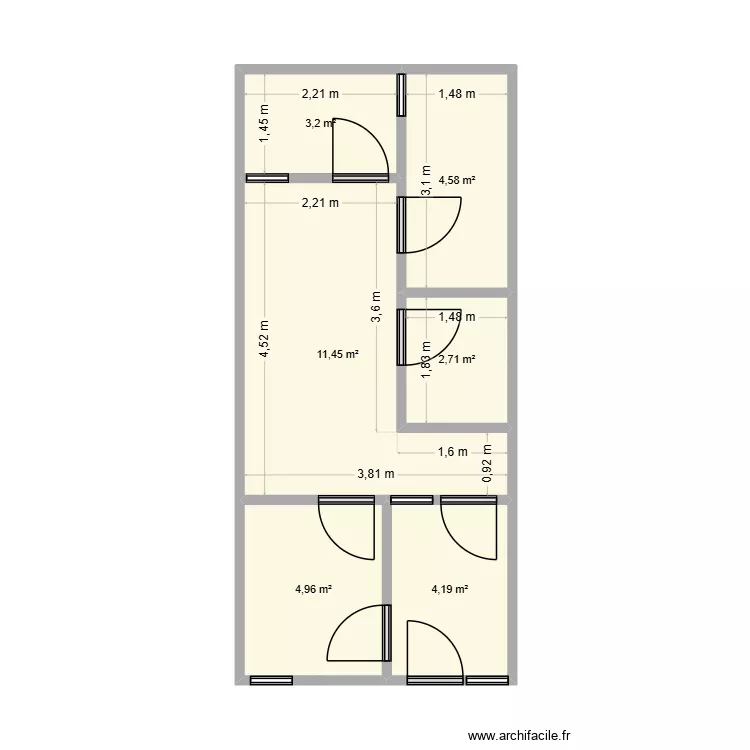 01STUDIO. Plan de 6 et 31 m² 01STUDIO. Plan de 6 et 31 m²
