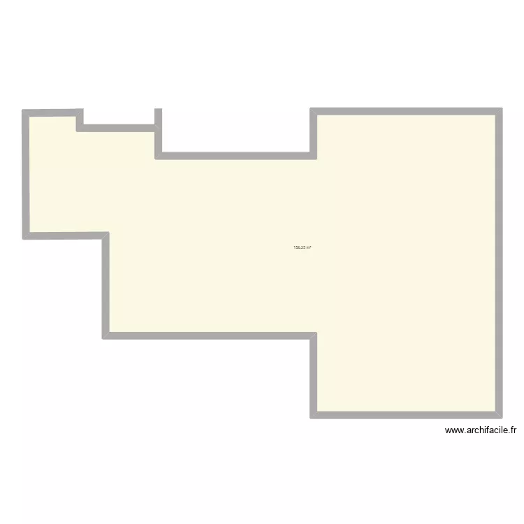 Pour terrain astaillac. Plan de 1  et 156 m²