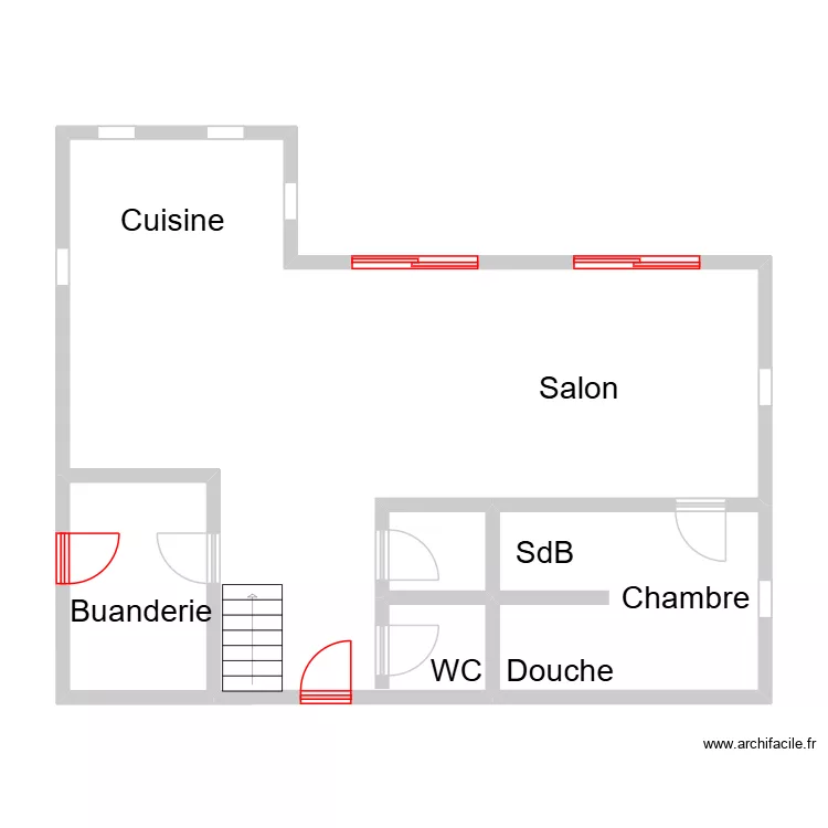 Berneteau_Laruns. Plan de 