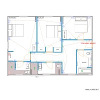 PLAN ELEC CHAMBRES GAUCHE 2