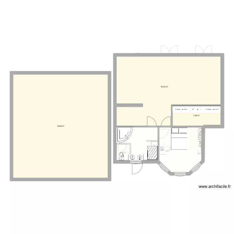 Victoria. Plan de 12  et 658 m²