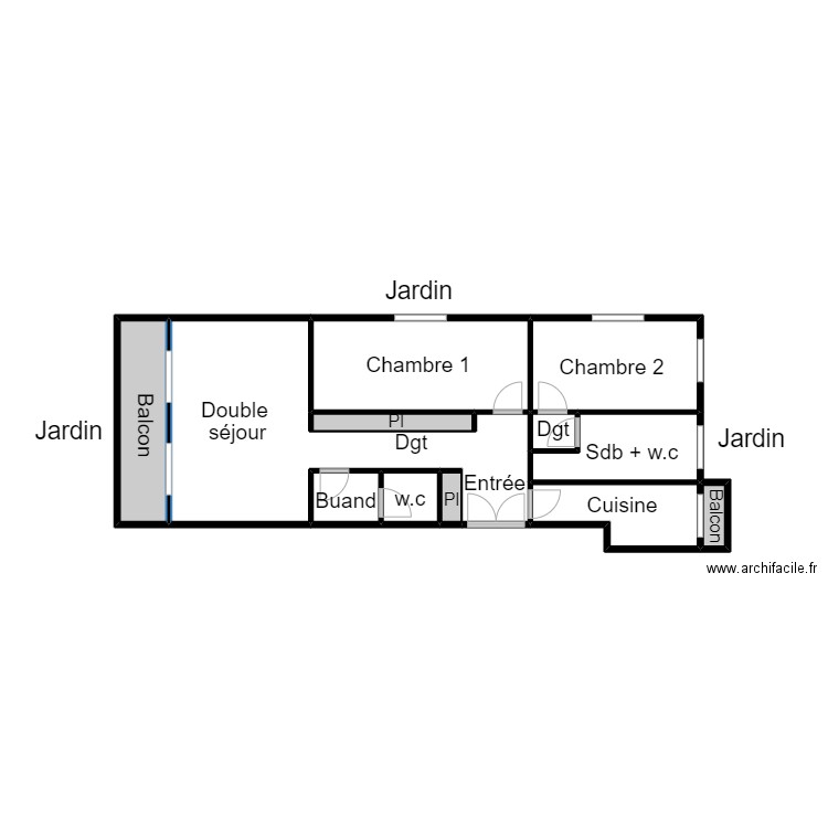 KOSKAS (Méryl). Plan de 0 pièce et 0 m2