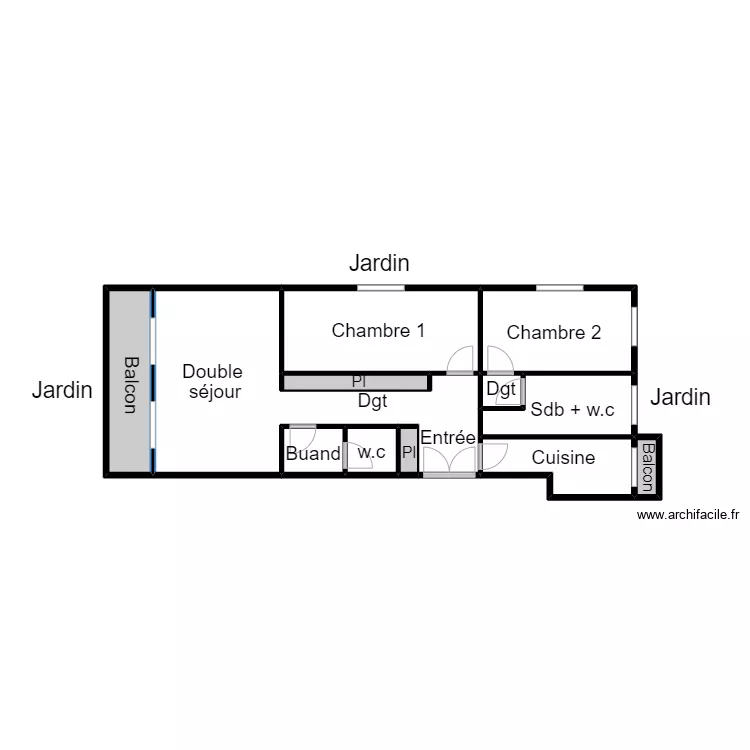 KOSKAS (M&eacute;ryl). Plan de 