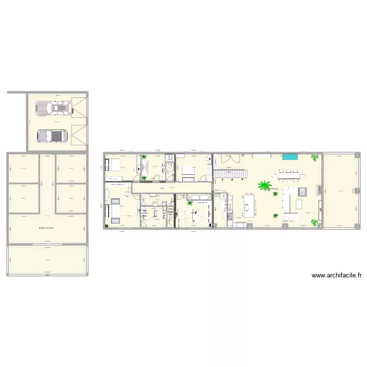 Villa Tarzan 39 test. Plan de 