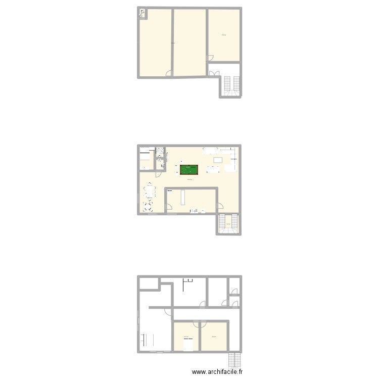 ZINEKAR ANZA HOME. Plan de 7 pièces et 303 m2