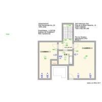 Plan de situation appartement 24cfi niveau 3