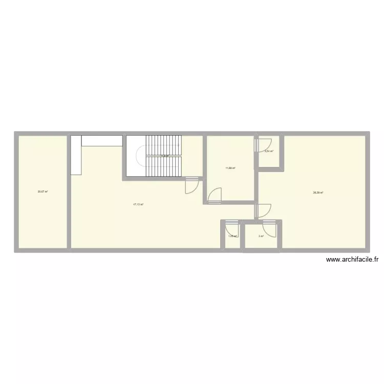 penthouse. Plan de 8 Pièces et 138 m² penthouse. Plan de 8 Pièces et 138 m²
