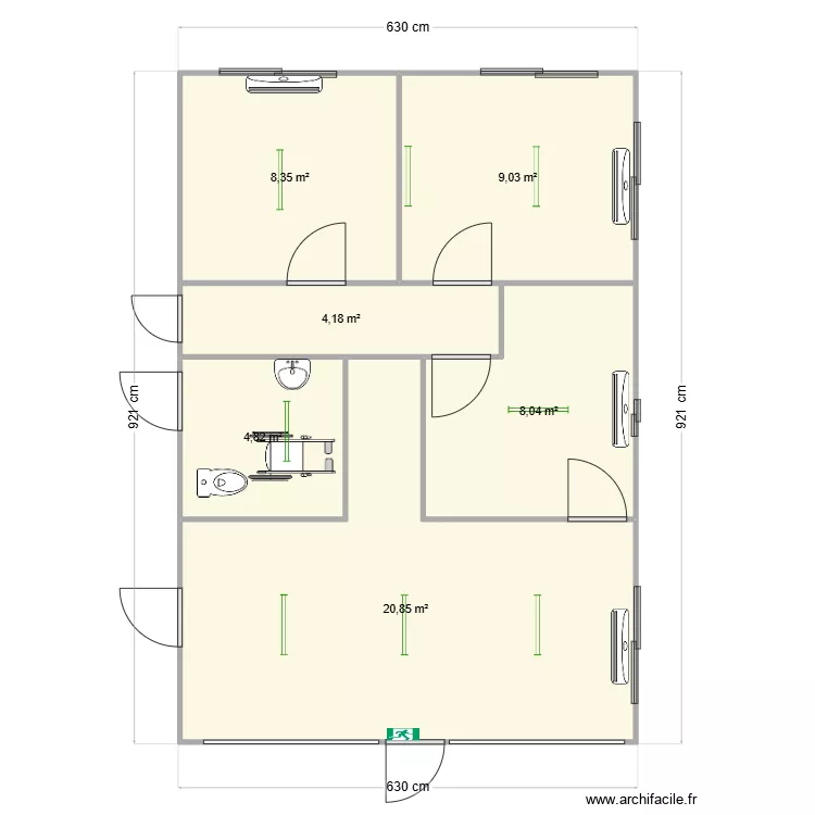 HOTEL MARTINEZ. Plan de 