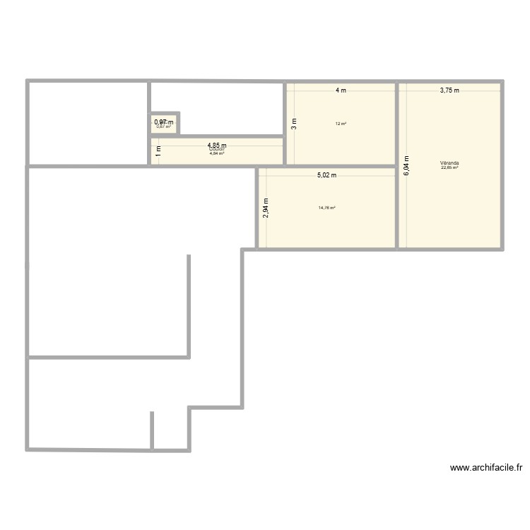 Neuilly. Plan de 0 pièce et 0 m2