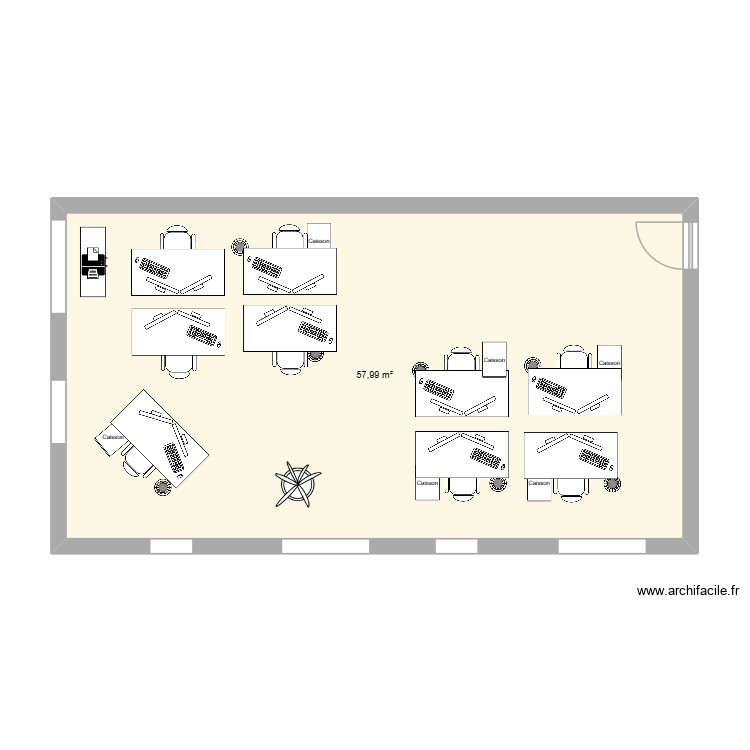 bureau s&eacute;dentaire &agrave; 9. Plan de 0 pièce et 0 m2