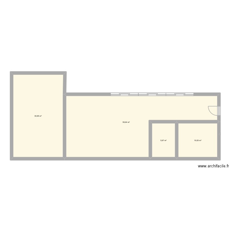 Plan 2. Plan de 4 pièces et 98 m2