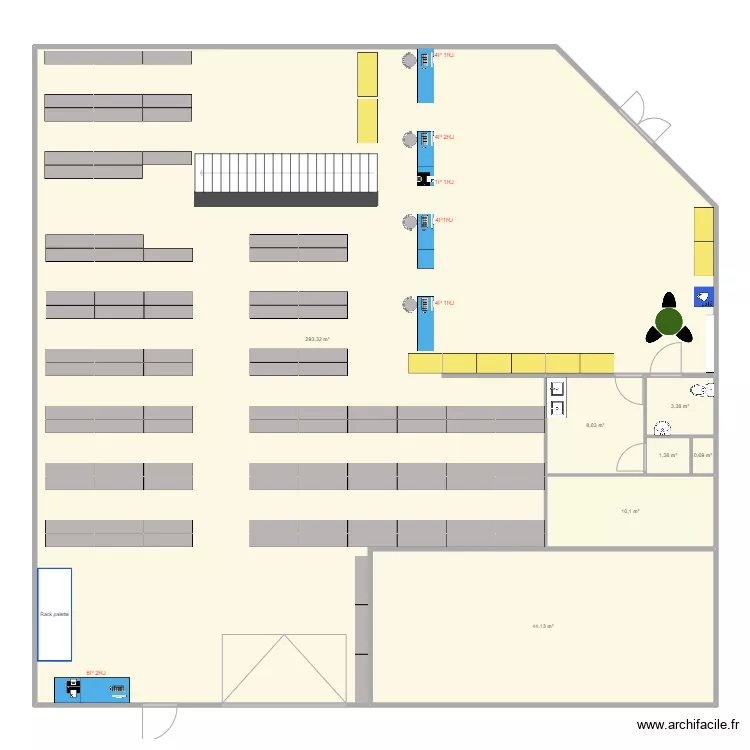 Montpellier. Plan de 