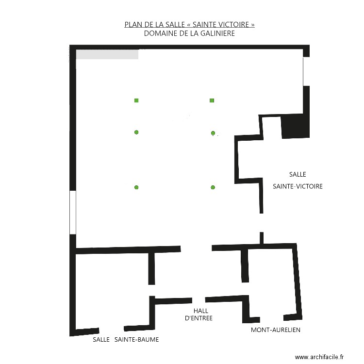 SALLE1. Plan de 0 pièce et 0 m2