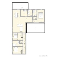 Plan maison 4 conteneurs 40 PIERS