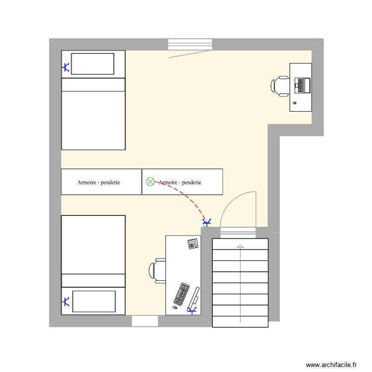 chambre a moi. Plan de 0 pièce et 0 m2