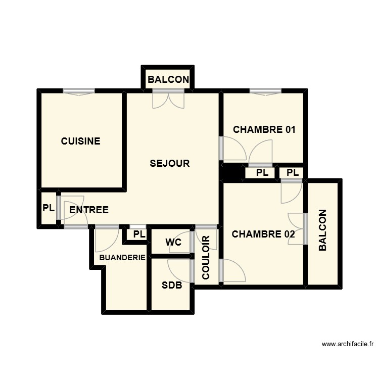 ST EXUPERY PLAN 11 EME. Plan de 0 pièce et 0 m2
