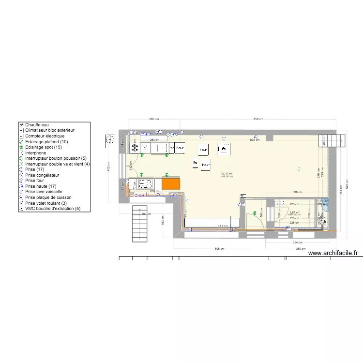 Cuisine sachenkutchen. Plan de Cuisine sachenkutchen. Plan de