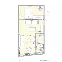 plan min avec meubles