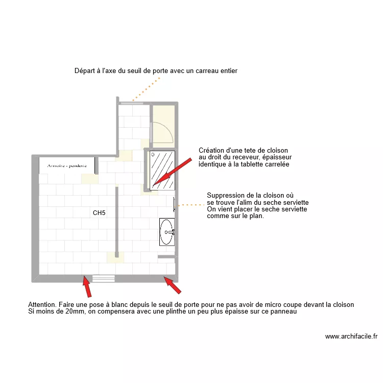 CH5 Calepinage V2. Plan de 