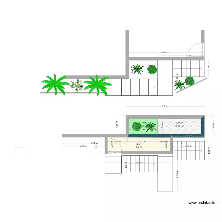 yanis plan escalier. Plan de 