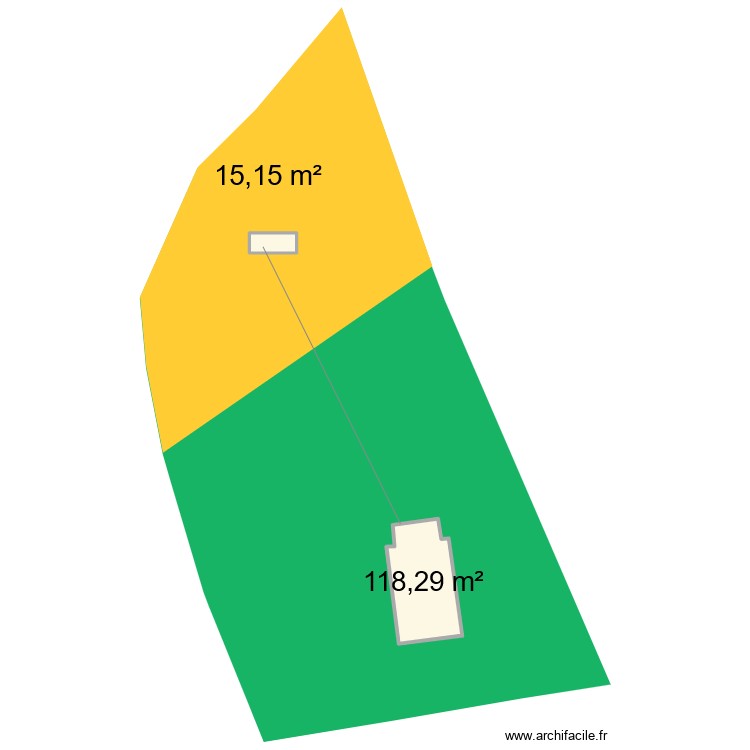 PARCELLE. Plan de 0 pièce et 0 m2