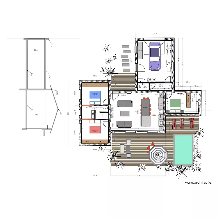 maison  01 BIS. Plan de 
