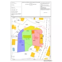 Coueron 3 parcelles sur plan cadastre V2