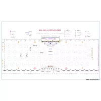 Plan de salle Grand Bal - cotation