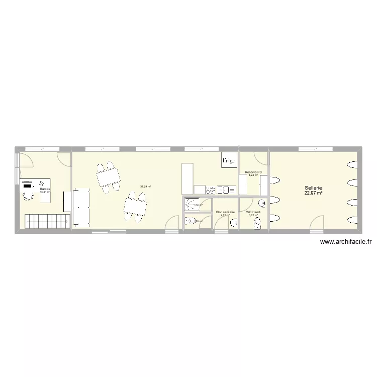 RDC Partie poney club Projet 2025. Plan de 