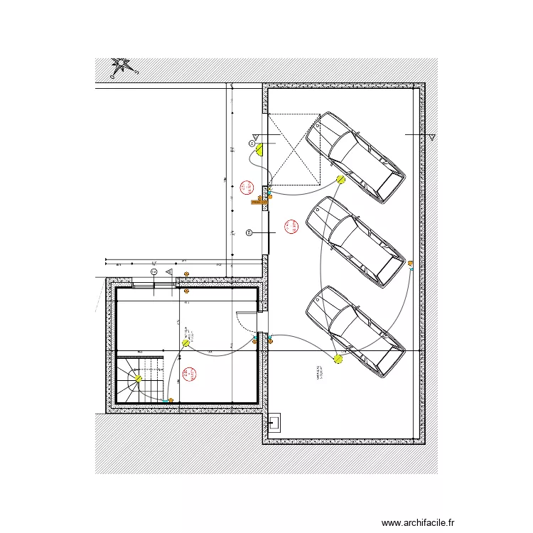 GARAGE DIDELON INDICE D. Plan de 