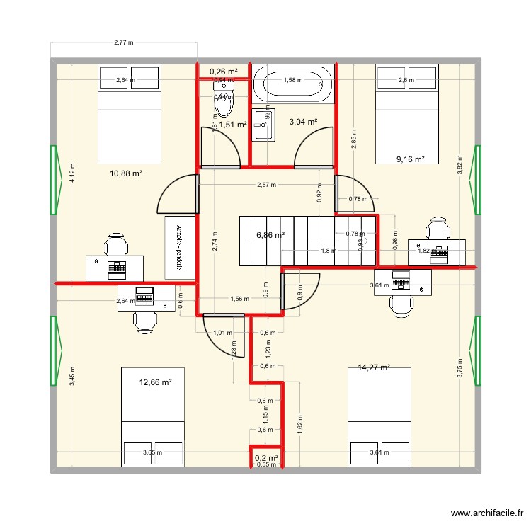 Tisserand 2. Plan de 0 pièce et 0 m2